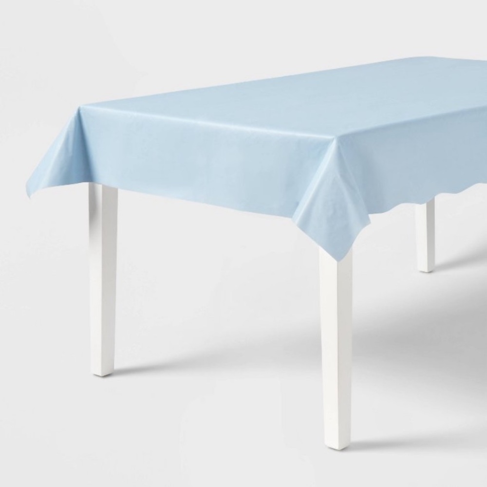 Spritz Blue Dining Table Liner - 3pk Set